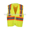 mesh fabric yellow reflective clothing, reflective jacket